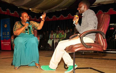 Mama Fina Surprises Pastor Bugembe With Cash at his Concert