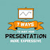 How to make a presentation more expressive