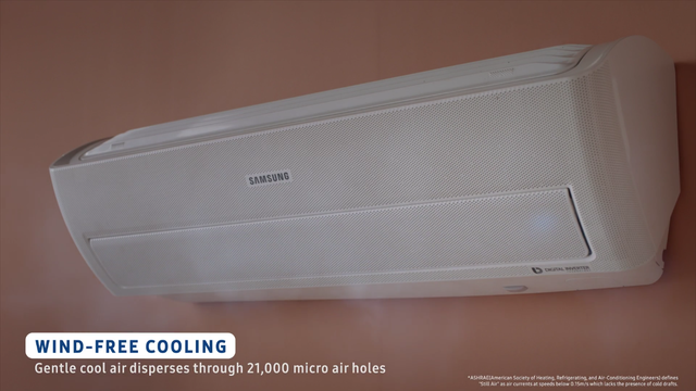 Công nghệ làm mát không tạo gió, tiết kiệm điện 72% của Samsung hứa hẹn sẽ là bước đột phá của điều hòa nhiệt độ