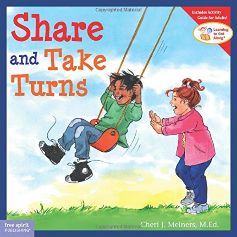 sharing and taking turns book  - Children's books about emotions and feelings for preschoolers