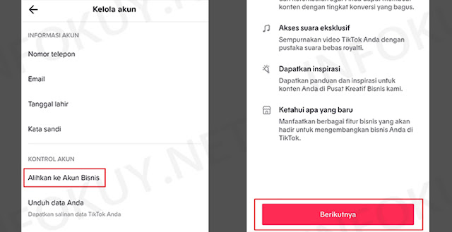 cara mengubah akun tiktok menjadi akun bisnis #2