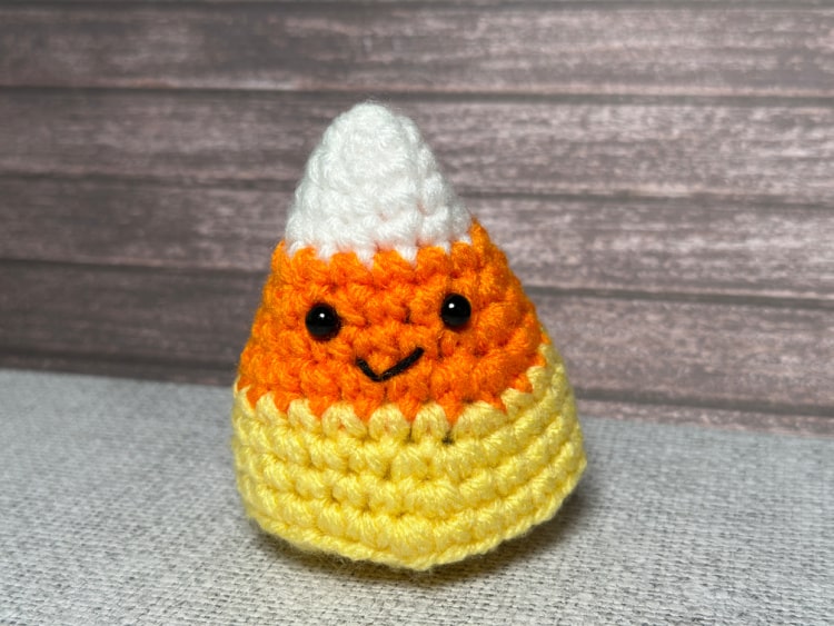 Candy Corn Amigurumi Free Crochet Pattern • Spin a Yarn Crochet