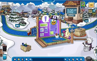 FIESTA DE CLUB PENGUIN ISLAND: CABINA DE MODA