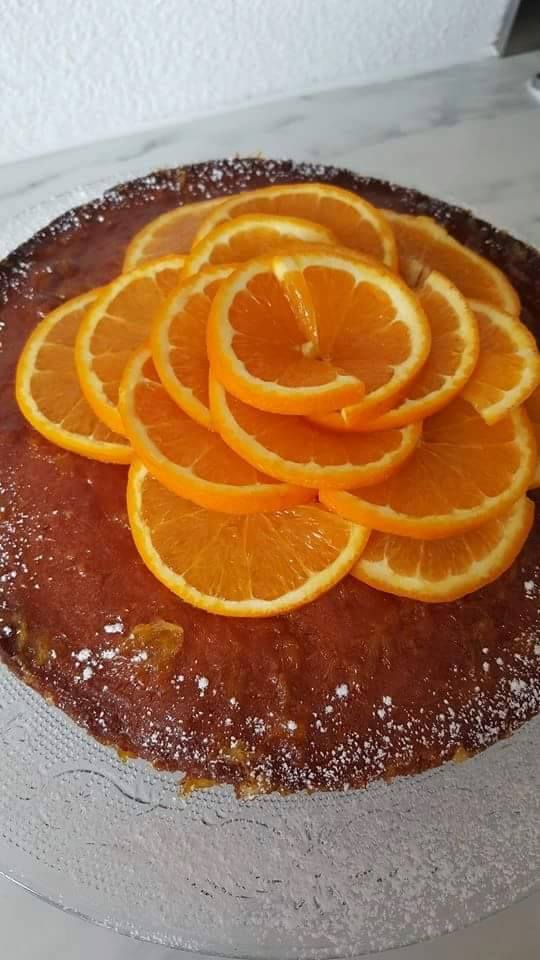 طريقة عمل كيكة البرتقال الشهية 