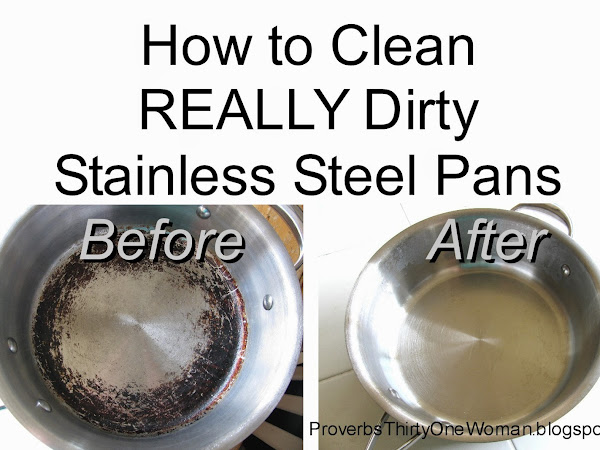 How to Clean Really Dirty Stainless Steel Pots and Pans