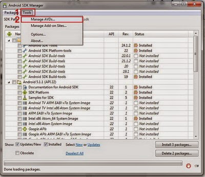 Cara Install Emulator Android SDK pada Windows Cara Install Emulator Android SDK pada Windows