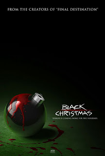 Free Black Xmas Card