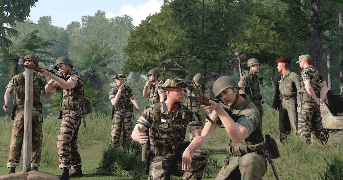 Arma3に米軍 60 年代の装備を追加する Service and Supply MOD