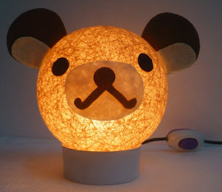 gambar character lamp,lampu tidur