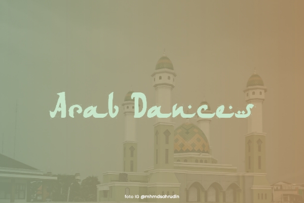 Font arab dances ttf