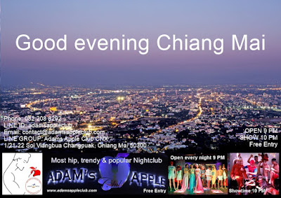 Good evening Chiang Mai Nightlife and Nightclub Thailand Adams Apple Club