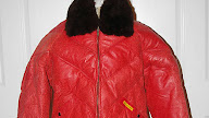 Goose Country Leather Jacket With Fur