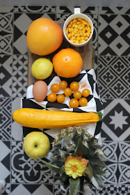 Salades chromatiques / Yellow salad / Photos Atelier  rue verte, le blog /