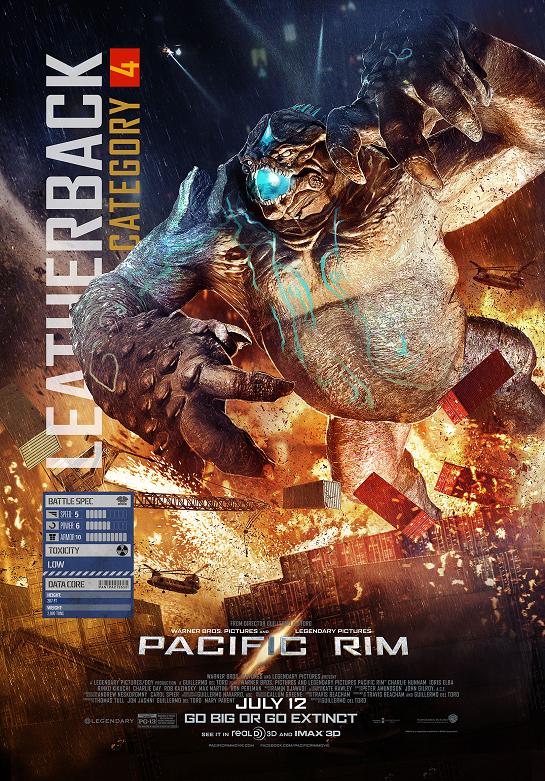 TITANES DEL PACÍFICO (PACIFIC RIM) ESPECIFICACIONES DE