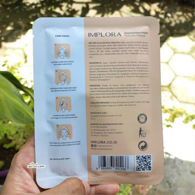 Sheet mask Implora