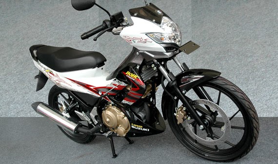 Nih, Striping Baru Suzuki Satria F150  satria fu 