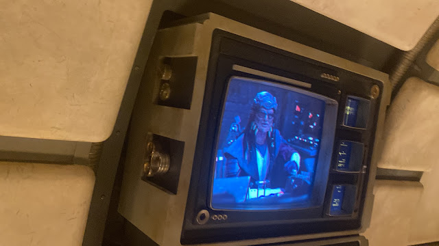 Hondo On Screen Smugglers Run Preshow Film Star Wars Galaxy's Edge Disney's Hollywood Studios