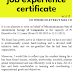 job experience certificate sample format