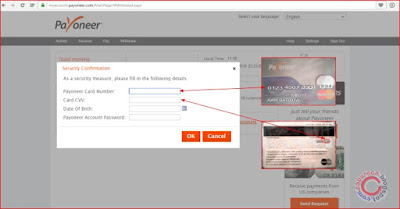 Cara menambahkan Bank Acoount  di payoneer