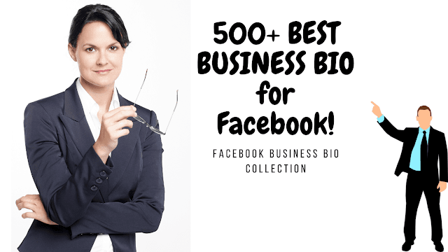 BEST BUSINESS BIO FOR FACEBOOK EXAMPLES