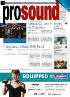 Pro Sound News - March 2020 | ISSN 0164-6338 | TRUE PDF | Mensile | Professionisti | Audio | Video | Comunicazione | Tecnologia
Pro Sound News is a monthly news journal dedicated to the business of the professional audio industry. For more than 30 years, Pro Sound News has been — and is — the leading provider of timely and accurate news, industry analysis, features and technology updates to the expanded professional audio community — including recording, post, broadcast, live sound, and pro audio equipment retail.