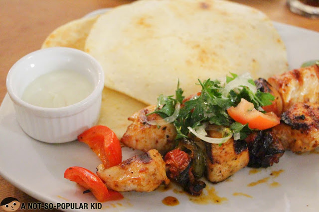 Chicken Souvlaki of Cyma Greek Cuisine