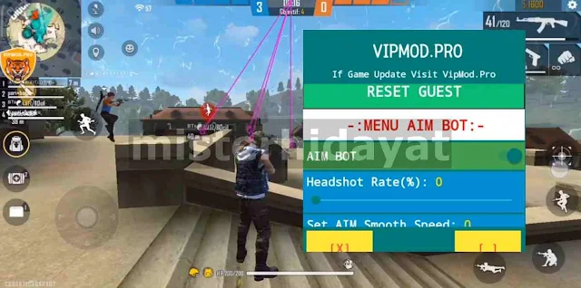 Cara Pasang APK VIP MOD Menu Garena Free Fire