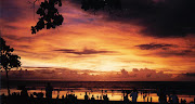 Bali is a major destination for tourists to vacation, especially to enjoy . (px sunset in kuta wikipedia bahasa indonesia)