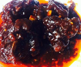 Cara Membuat Daging Bumbu Bali Hitam Lekat