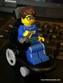 LEGO Electric Wheelchair Child Footballer