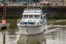 Another photo of Ravensdale setting off from the marina on Tuesday morning by Glyn Jones