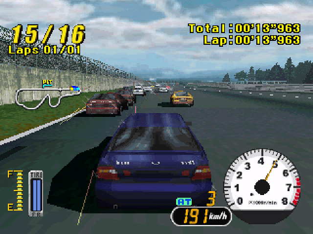 🕹️ Play Retro Games Online: Toyota Netz Racing (PS1)