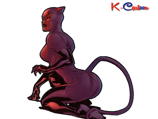 Gambar Cat Woman Vector Terbaru HD K Kartun