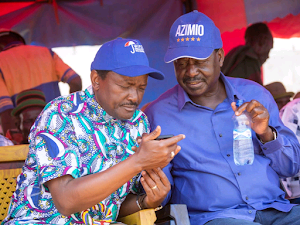 presidential challenger Raila Odinga, Nairobi Governor Ann Kananu
