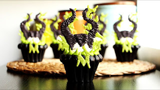 Cupcakes de Malefica