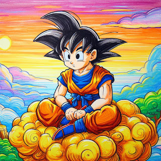 Fiaba ispirata a Dragon Ball: Goku vs Piccolo