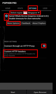 Cara Setting Psiphon Pro Indosat Ooredoo