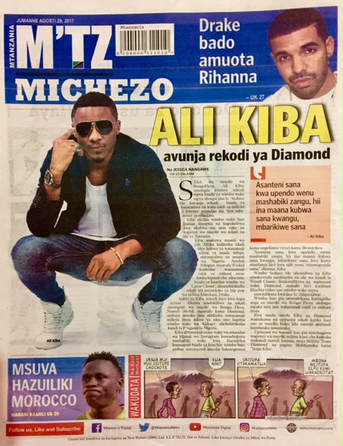 MAGAZETI YA LEO AUGUST 29 2017