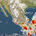 Pequeña perturbación tropical en el Golfo de México