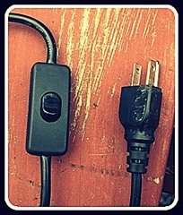 Pendant Light Plug and Switch