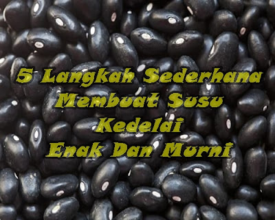 5 Langkah Sederhana Membuat Susu Kedelai Enak Dan Murni