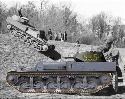 Lorraine 37L (f) con torre de Panzer I