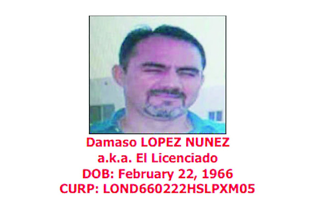 PGR confirma detención en CDMX de Dámaso Lopez Núñez "El Licenciado" líder del CDS