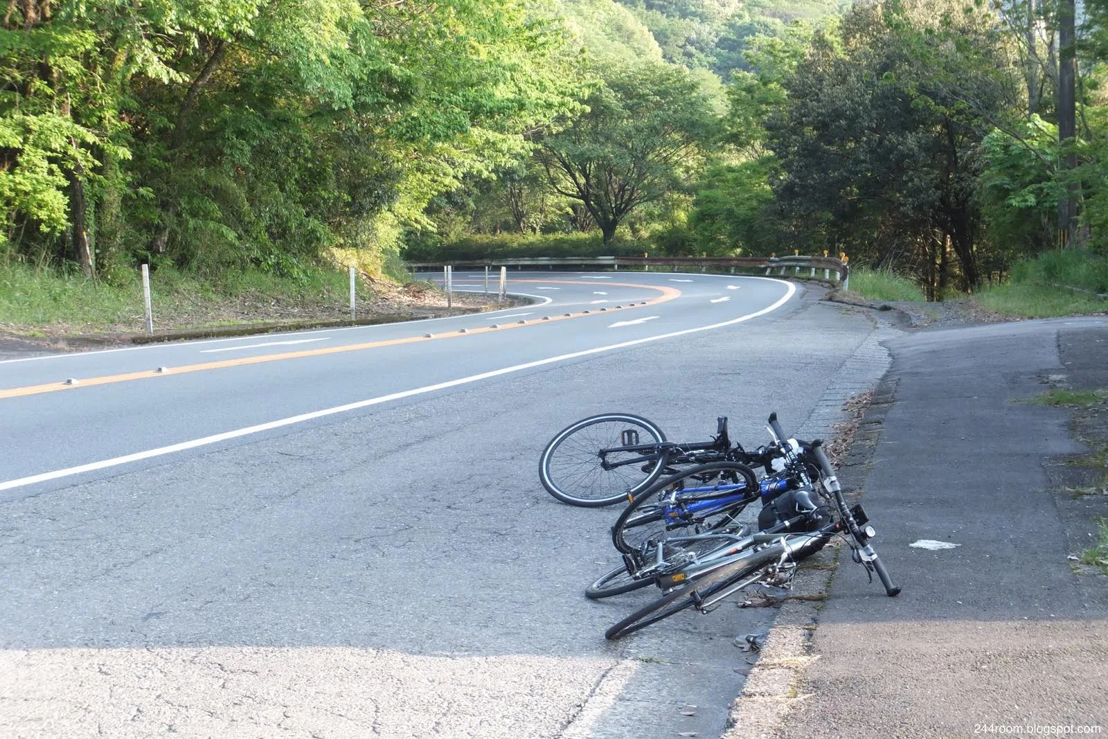 日本のサイクリング風景　Japan-cycling