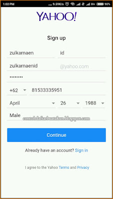 Cara Daftar Email Yahoo Lewat HP Dengan Aplikasi Yahoo Mail Indonesia