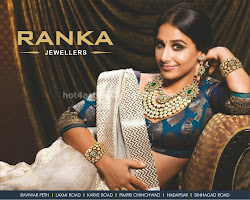 Vidya Balan Cute Photo Shoot Gallery For Ranka Jewellers Ads