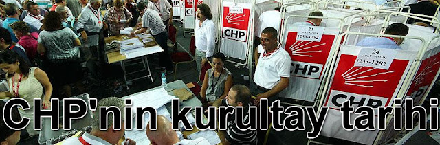 CHP'nin kurultay tarihi