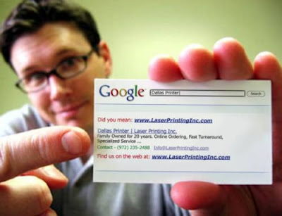 Google Business Cards - New Mantra for Success?