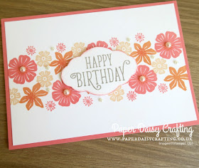 Beautiful Bouquet beginner card from Stampin' Up!