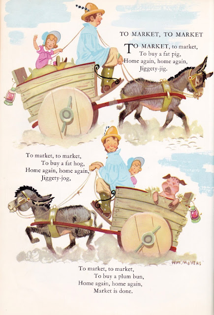 "Childrcraft: Poems of Early Childhood," edited by J. Morris Jones, illustration by William Moyers, 1954